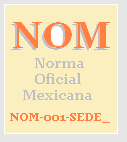 Logo NOM-001-SEDE-2005